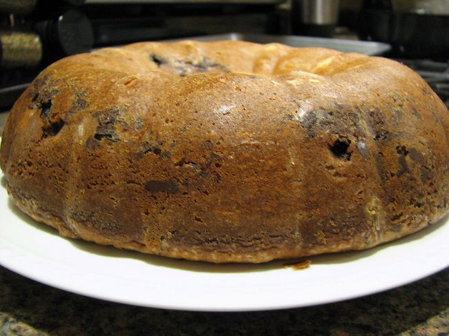 Nutty, Chocolaty, Swirly Sour Cream Bundt Cake Recipe