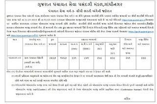 Talati cum Mantri recruitment in Gujarat 2022