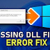 How To Fix Problem Of Missing DLL files - Error 0xc000007b