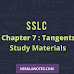 Kerala Syllabus SSLC Maths Notes Chapter 7 Tangents