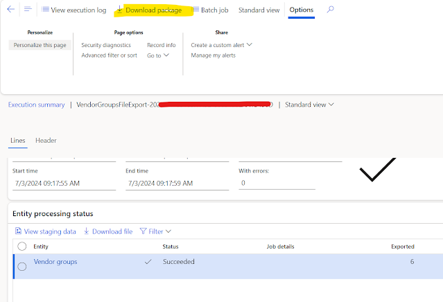 Create Export Project
