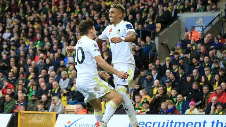 Norwich 1 - 2 Leeds: Raphinha and Rodrigo pile pressure on Farke
