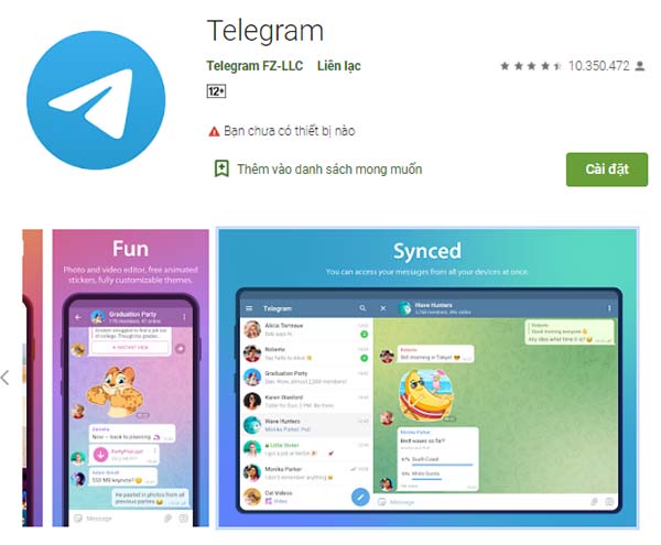 Telegram cho Android - Tải về APK mới nhất a
