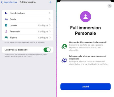 Personale iPhone