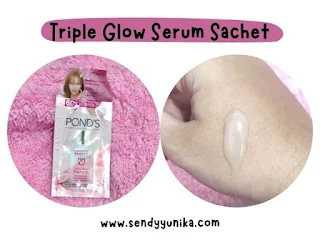 triple glow serum sachet