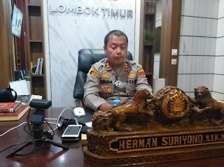 Kapolres Lombok Timur, Herman Suriyono