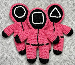 PATRON GRATIS SOLDADO | EL JUEGO DEL CALAMAR AMIGURUMI 50119