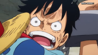 ワンピースアニメ 919話 ワノ国編 | ONE PIECE ルフィ 兎丼 囚人採掘場 Monkey D. Luffy