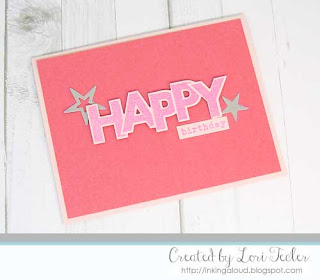 On the Block Happy Birthday card-designed by Lori Tecler/Inking Aloud-stamps and dies from Taylored Expressions