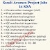 Saudi Aramco Project Jobs in KSA