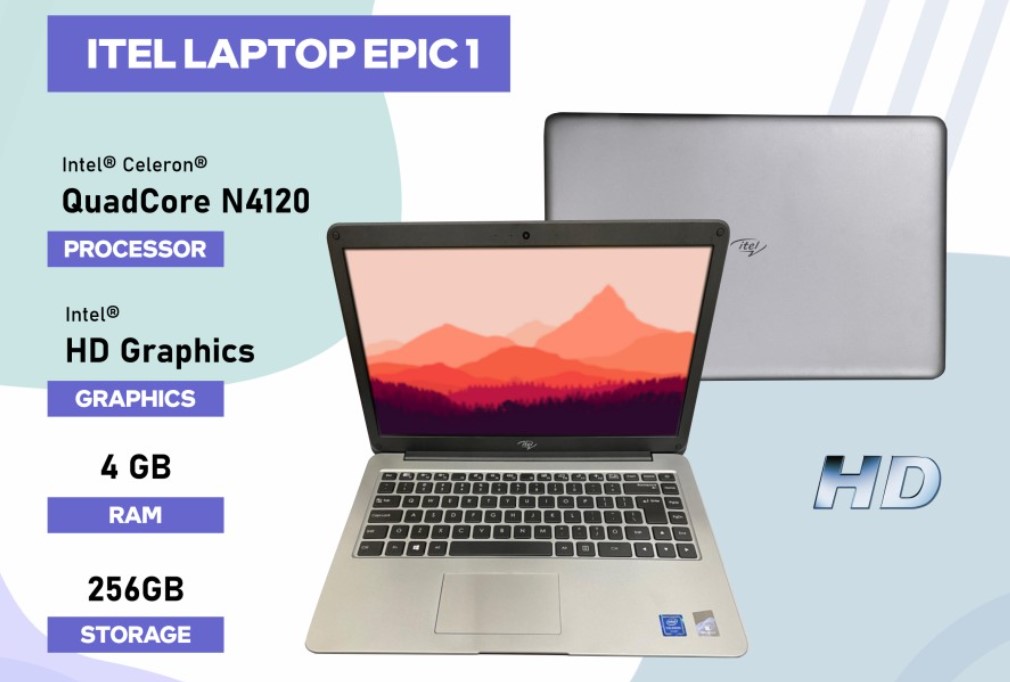 Harga dan Spesifikasi Itel Epic 1, Laptop Murah 3 Jutaan dengan SSD Cocok untuk Pelajar