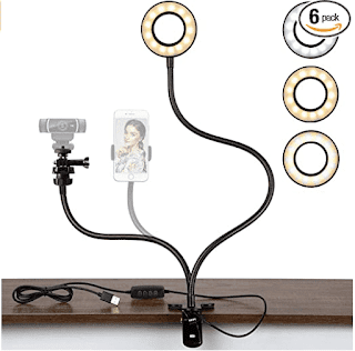 $8.99, Amada Webcam Light Stand for Live Stream