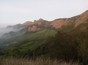 Majestic Nilgiri Mountains viewed from Kolukkumalai Sunrise viewpoint.