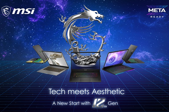 MSI 12th Gen Intel H series processors laptops