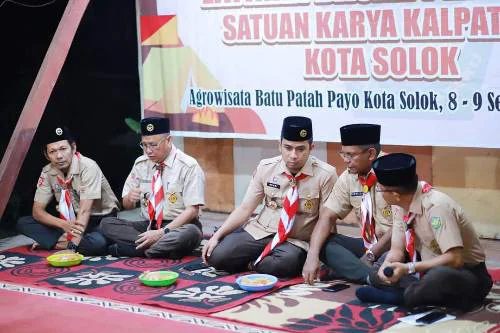 Buka Latihan Dasar Saka Kalpataru, Wawako Ramadhani Kirana Putra Apresiasi DLH Kota Solok