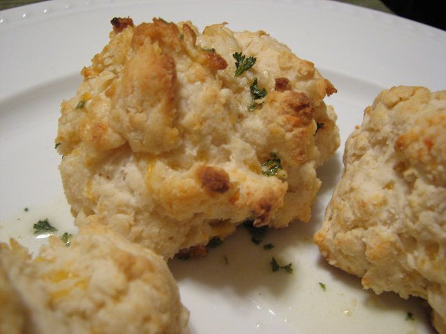 Cheesy Garlic Biscuits