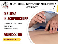 SOUTH INDIAN INSTITUTE OF INDIGENOUS MEDICINE'S. ACUPUNCTUR & ACUPRESSURE CLASSES.