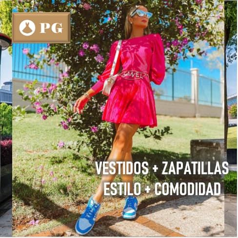 VESTIDOS CON ZAPATILLAS DE RUNNING