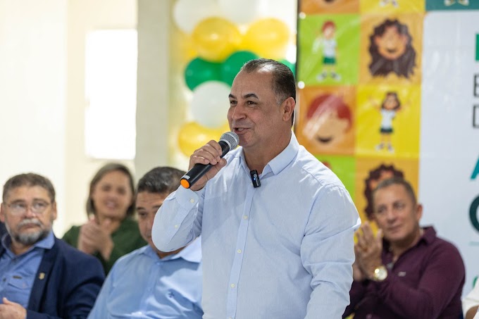 Carlinhos do Mangão empossa 98 novos professores e reforça compromisso com a educação em Novo Gama