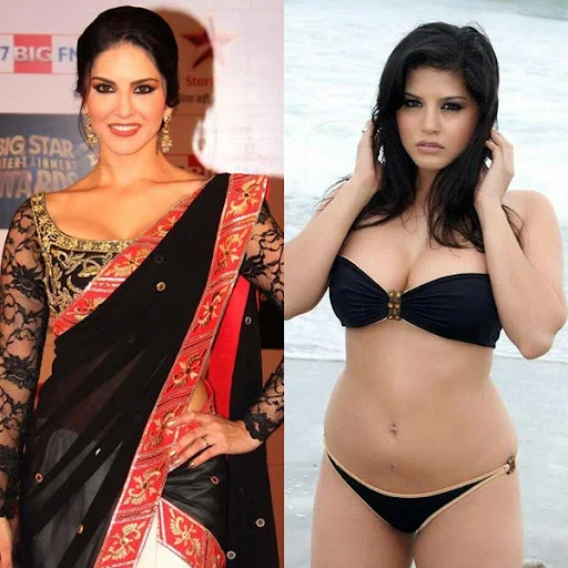 saree vs bikini indian actress