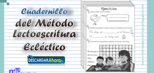 Cuadernillo del Método Lectoescritura Ecléctico