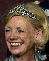 sapphire tiara denmark queen alexandrine bolin countess anne dorte rosenborg