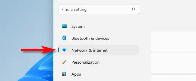 network and internet windows 11