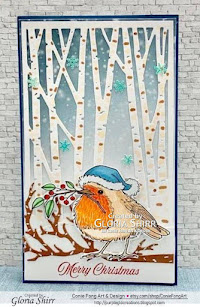 Featured Card at A Perfect Time To Craft Challenge Blog