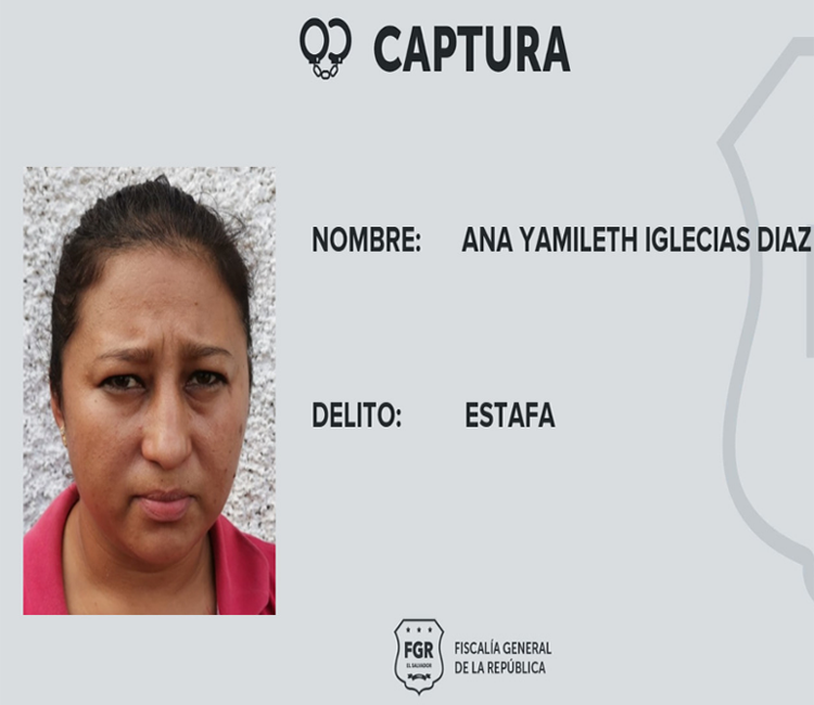 El Salvador: Capturan a mujer que estafó $500 dólares con la «estafa de la maleta»