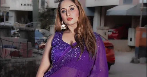 Rani Chatterjee sheer saree hot bhojpuri actress