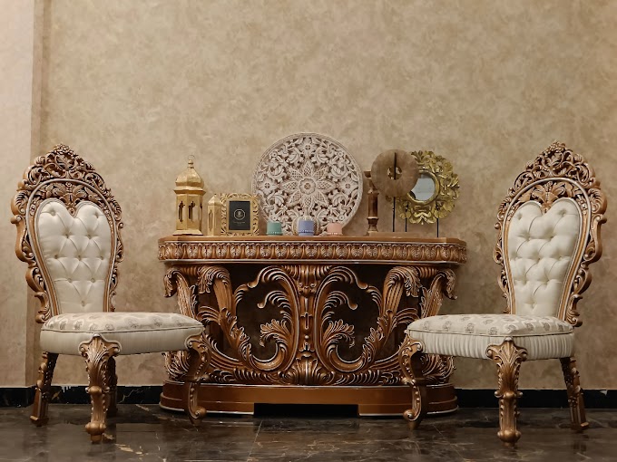 Luxury Italian Design Console Handcrafted in India by Royalzig Luxury Furniture 
