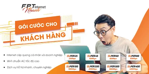 Gói cước Internet FPT Bình Đại, Bến Tre