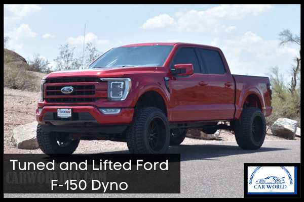 Tuned and Lifted Ford F-150 Dyno