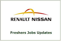 Renault Nissan Freshers Recruitment 2022 | Graduate Engineer Trainee | INR RS 4,25,000 to 4,75,000 Per Annum