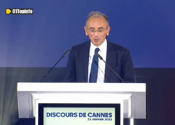 [REPLAY 🔴] Éric Zemmour : Meeting de l’Union des droites à Cannes