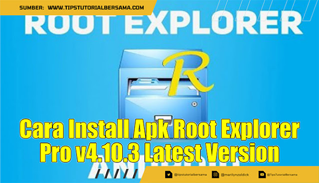 Cara Install Apk Root Explorer Pro v4.10.3 Latest Version
