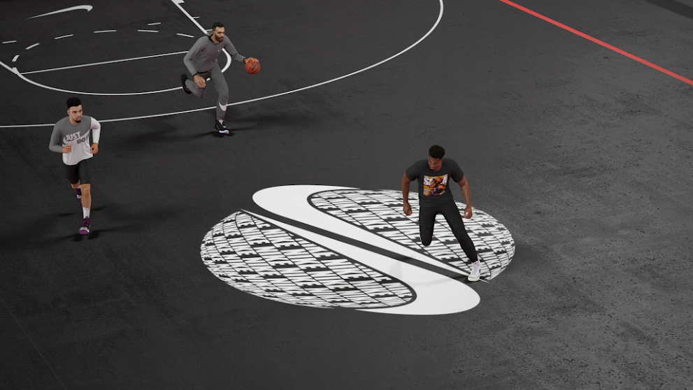 Nike Blacktop Court by Gamer_Simpson | NBA 2K22
