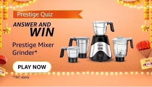 he Prestige Macho Mixer Grinder- 1000 Watts comes with ______ winding. Fill in the blanks.
