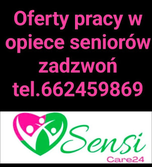 Oferty pracy w opiece seniora sensi care24 Niemcy