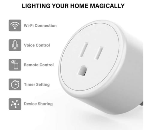 Aoycocr Mini WIFI Smart Socket Plugs Switch