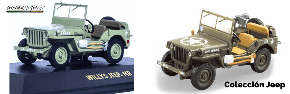 jeep willys mb 1:43 greeenlight