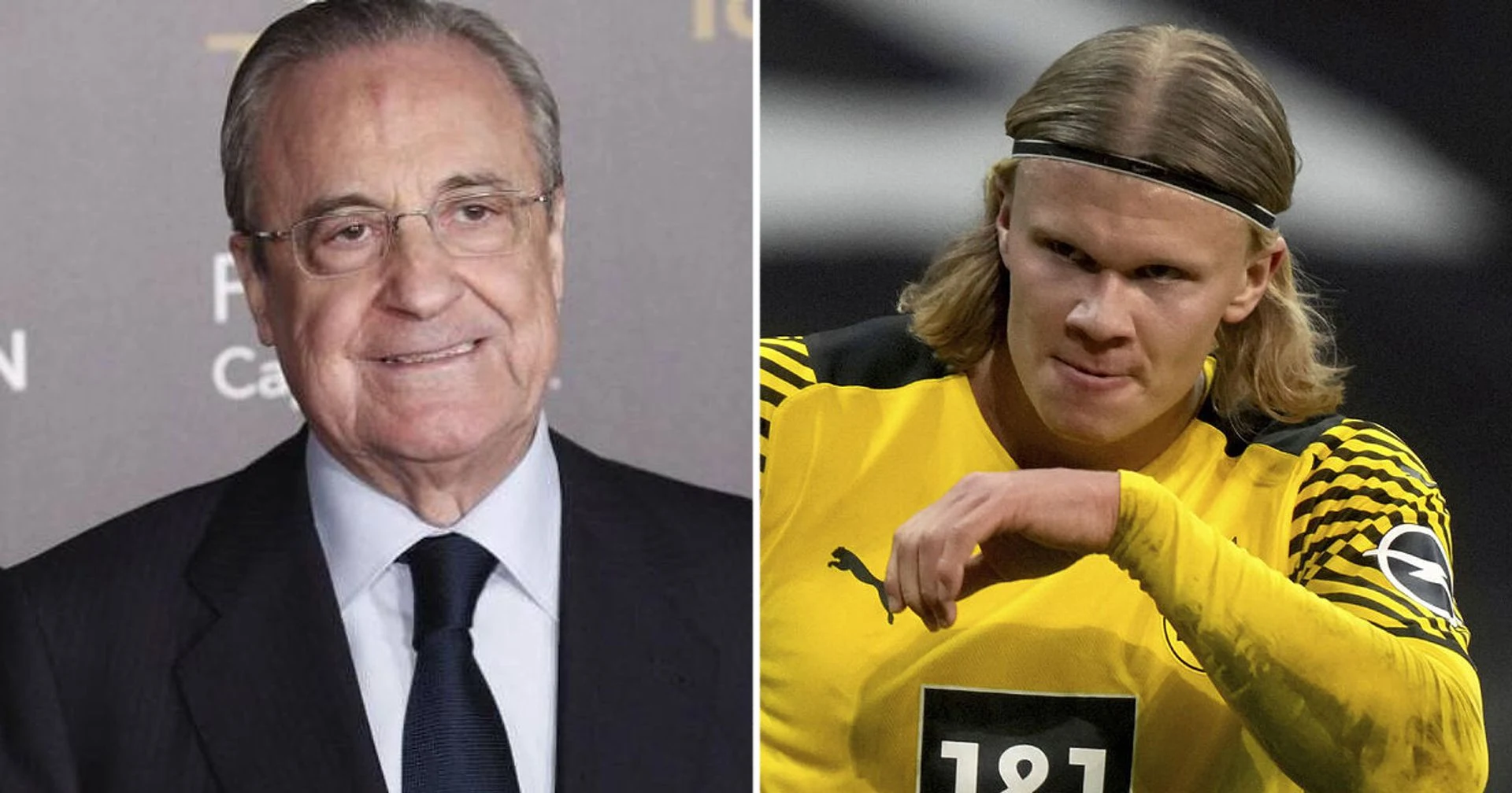 Florentino Perez 'absolutely convinced' in Erling Haaland summer signing