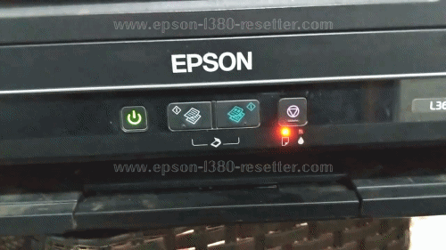 Epson L3110 Resetter - Red Light Blinking Problem
