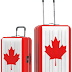Canada Flag Travel Bags Transparent Image