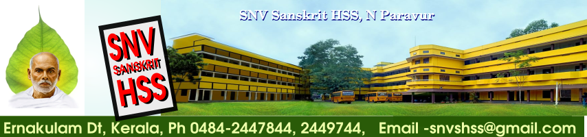 SNV Sanskrit HSS.  N.Paravur