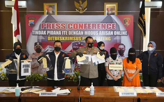 Kerugian Capai Rp4 Miliar, Polda Jateng Bongkar Penipuan Berkedok Arisan Online