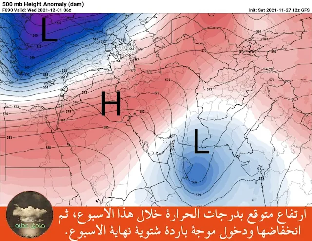 برد الشتاء على الابواب تطورات حالة الطقس