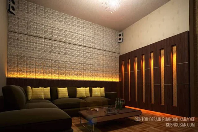 desain room karaoke minimalis