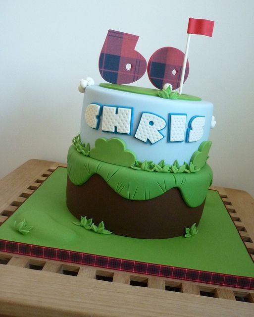 golf cake