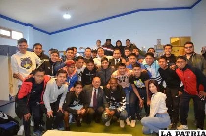 Jugadores de San Jose ultima foto de Division Profesional